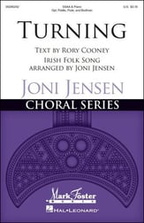 Turning SSAA choral sheet music cover